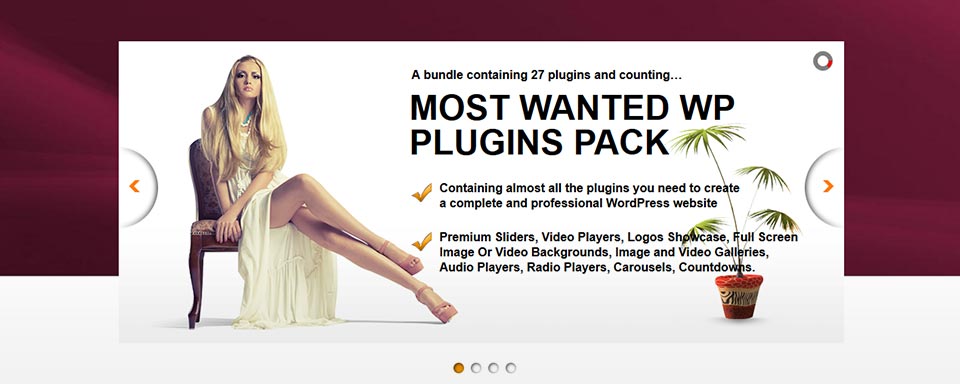Content Slider - Website Boxed Size - Surprise Skin