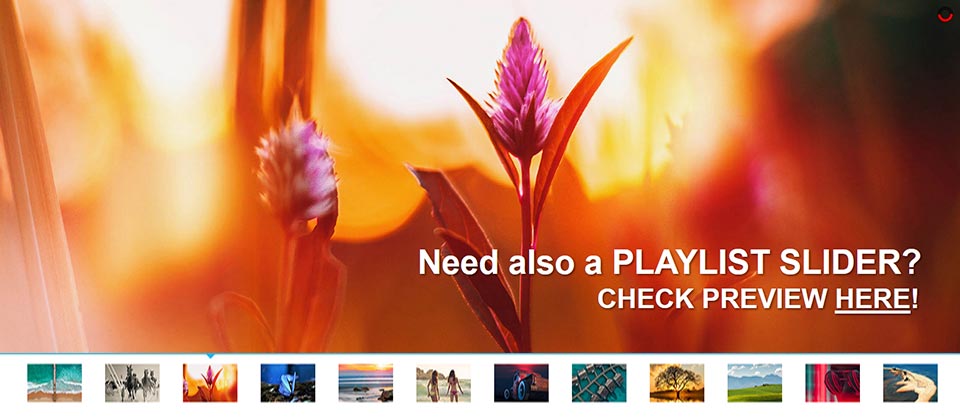 Full Width - Thumbnails Slider - Simple Skin