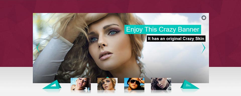 Thumbnails Slider - Website Boxed Size - Crazy Skin
